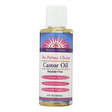 Load image into Gallery viewer, Heritage Products Castor Oil Hexane Free - 4 Fl Oz
