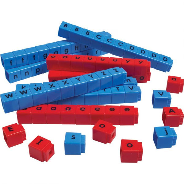 Unifix Letter Cubes: Consonant-Vowel-Consonant Set