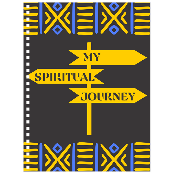 My Spiritual Journey Notebook (Blank Pages)