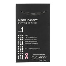 Load image into Gallery viewer, Giovanni D:tox System Purifying Body Bar - 5.3 Oz
