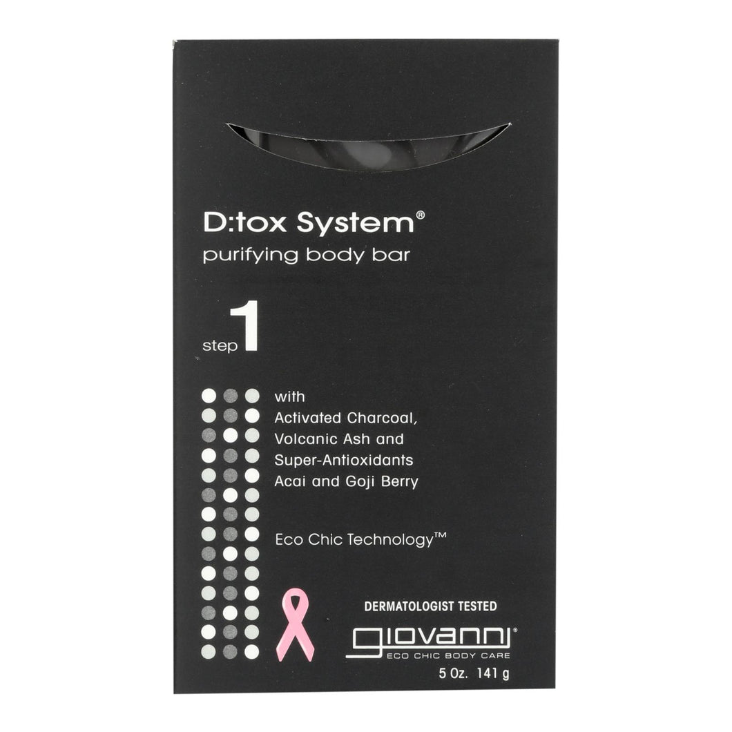 Giovanni D:tox System Purifying Body Bar - 5.3 Oz