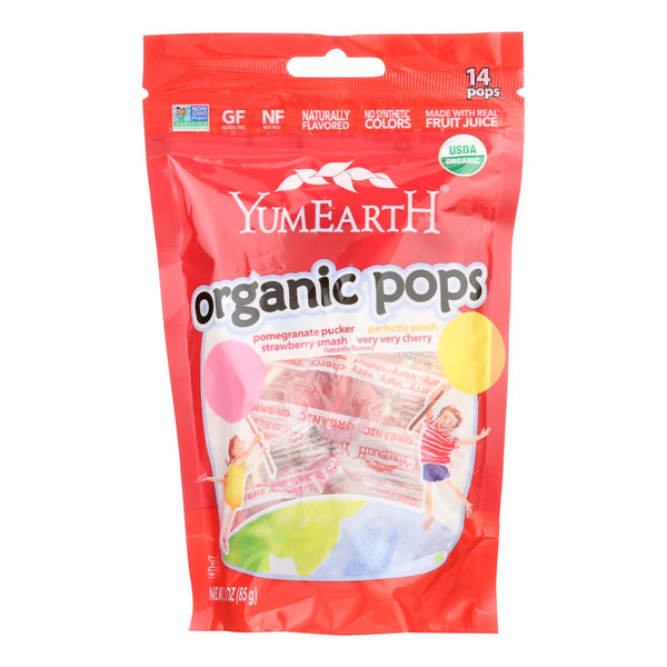 Yummy Earth Organic Fruit Lollipops - 15 Lollipops - 3 Oz