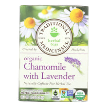 Load image into Gallery viewer, Traditional Medicinals Organic Chamomile With Lavender Herbal Tea - 16 Tea Bags
