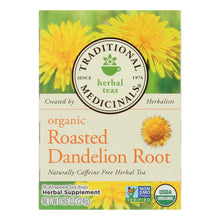 Load image into Gallery viewer, Traditional Medicinals Organic Roasted Dandelion Root Tea - Caffeine Free - 16 Bags
