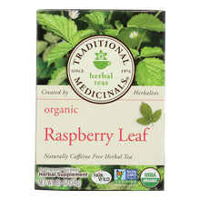 Load image into Gallery viewer, Traditional Medicinals Organic Raspberry Leaf Herbal Tea - Caffeine Free - 16 Bags
