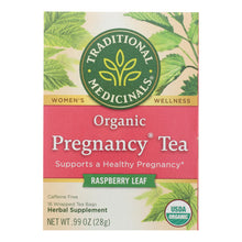 Load image into Gallery viewer, Traditional Medicinals Organic Pregnancy Tea - Caffeine Free - 16 Bags
