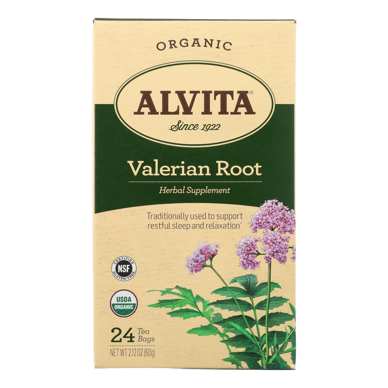 Alvita Tea Valerian Root - 24 Bag