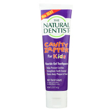 Load image into Gallery viewer, Natural Dentist Kids Cavity Zapper Toothpaste Buster Groovy Grape - 5 Oz
