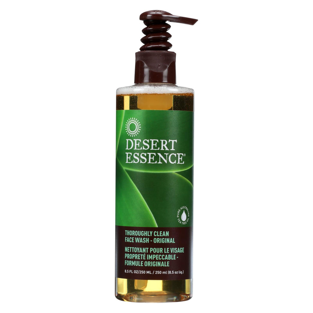 Desert Essence - Thoroughly Clean Face Wash - Original - 8.5 Fl Oz