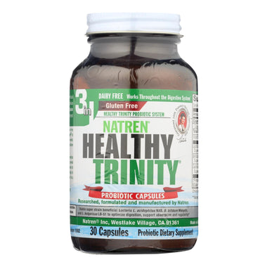 Natren Healthy Trinity Probiotic Capsules  - 1 Each - 30 Cap