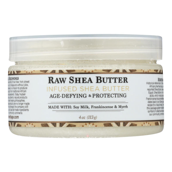 Nubian Heritage Raw Shea Butter  - 1 Each - 4 Oz