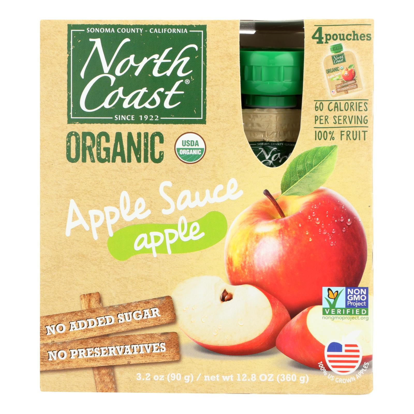 North Coast - Applesauce Pouch - Quantity: 6