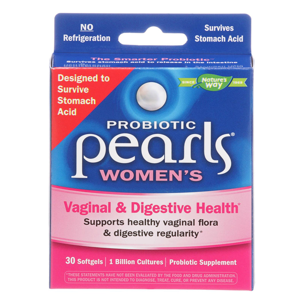 Enzymatic Therapy Women's Digestive & Yeast Balance Probiotic Pearls  - 1 Each - 30 Sgel