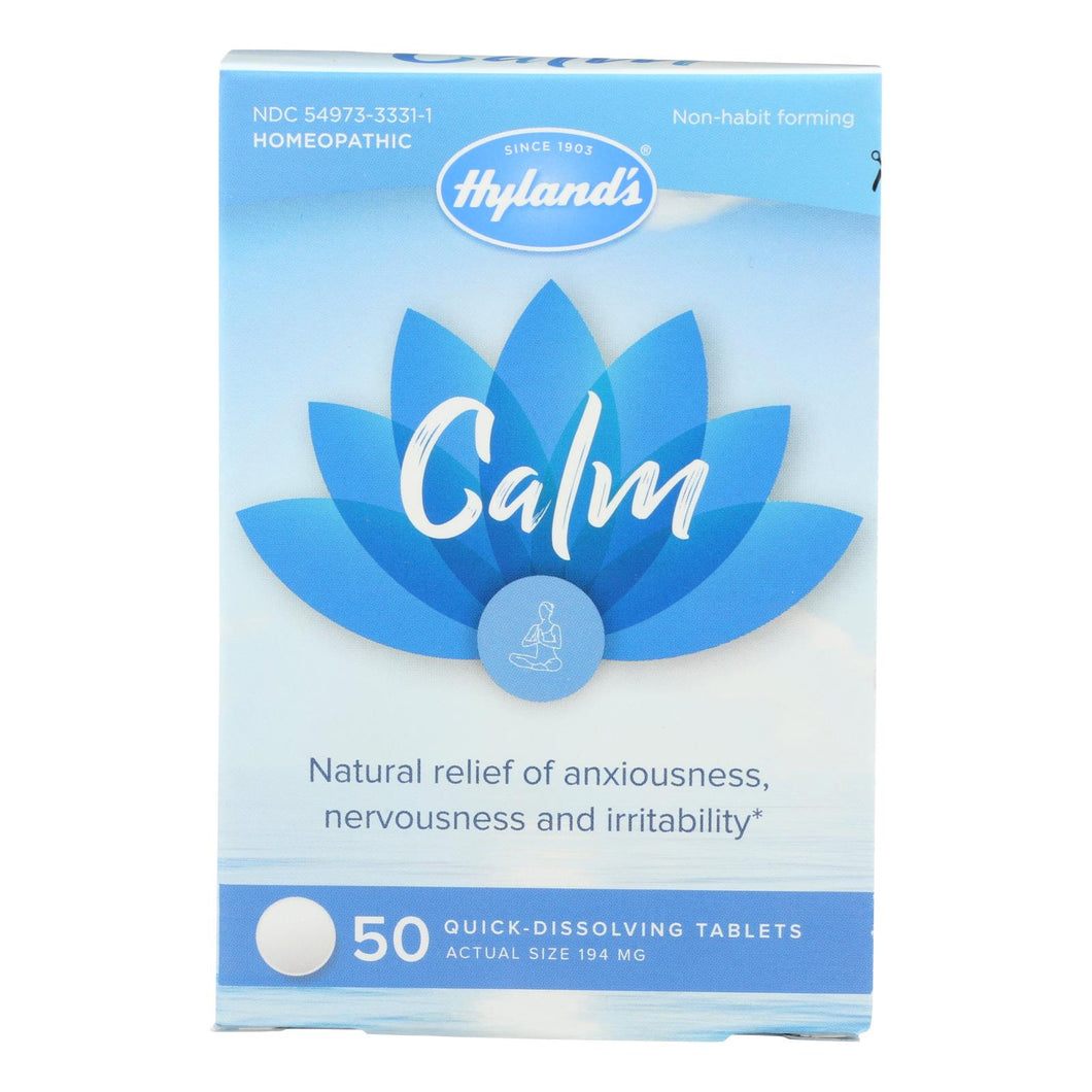 Hylands Homeopathic - Calm Tablets - 1 Each - 50 Tab