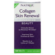 Load image into Gallery viewer, Natrol - Collagen Skin Renewal - 1 Each - 120 Tab
