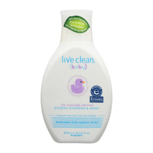 Load image into Gallery viewer, Live Clean - Shampoo&amp;wash Eczema Baby - 1 Each - 10 Fz
