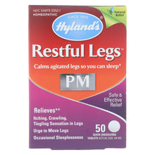 Load image into Gallery viewer, Hylands Homeopathic - Restful Legs Pm - 50 Tab
