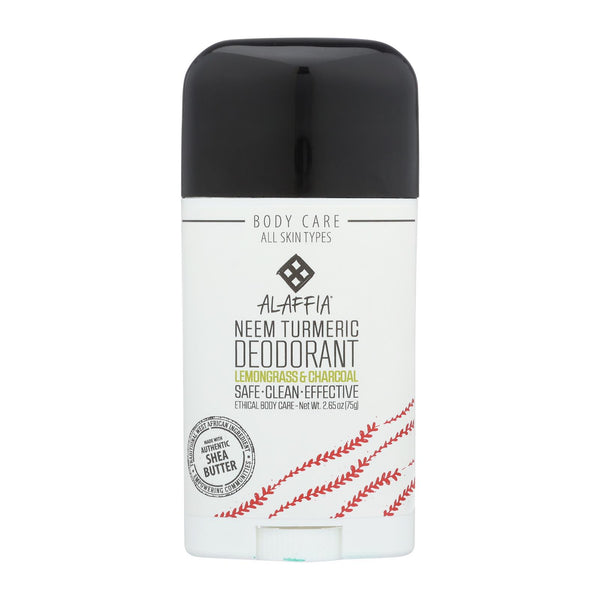 Alaffia - Deodorant Turmrc Lmngrs Ttree - 1 Each - 2.65 Oz