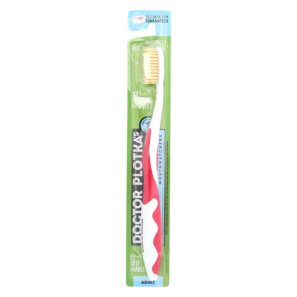 Mouth Watchers A-b Adult Red Toothbrush - 1 Each - Ct