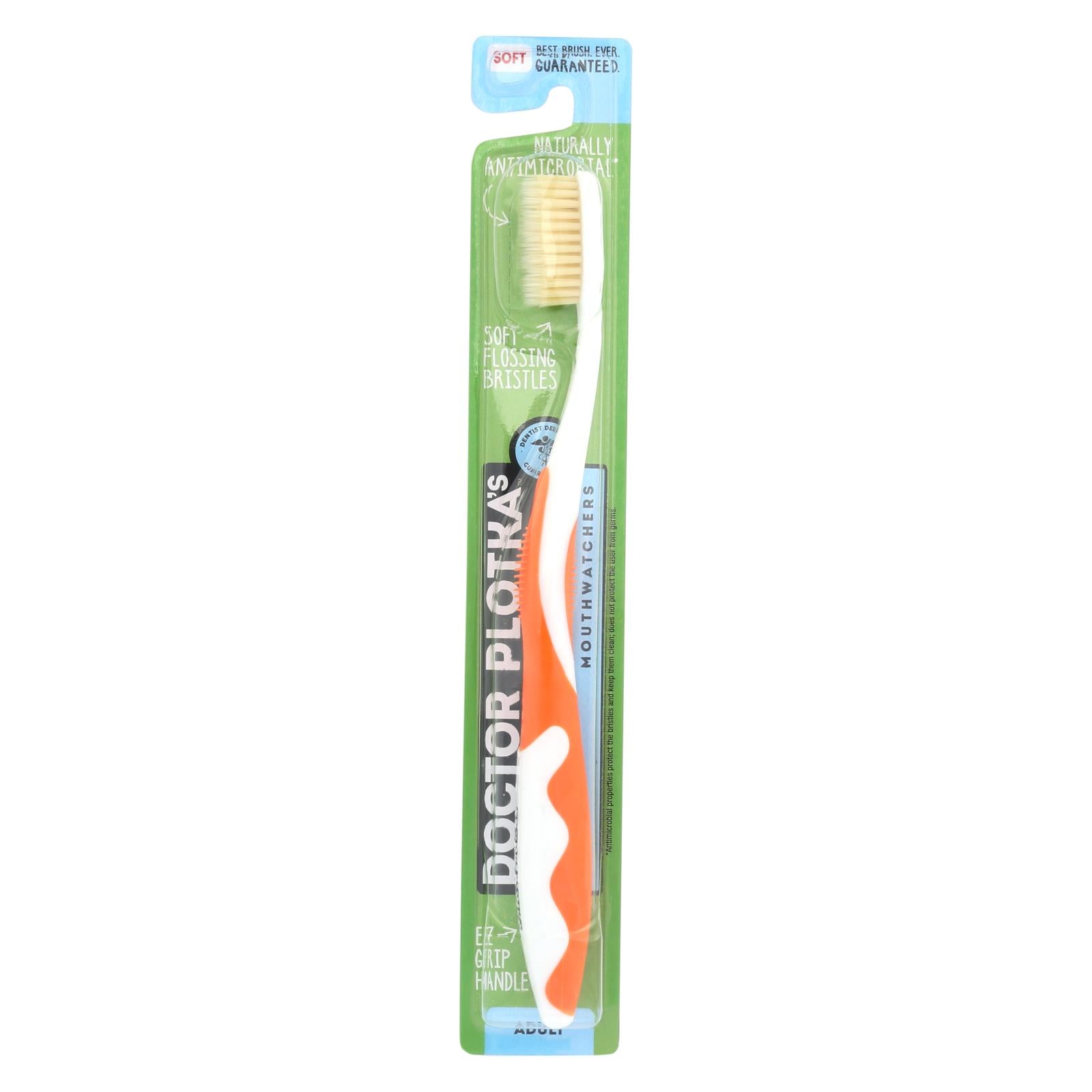 Mouth Watchers A-b Adult Orange Toothbrush - 1 Each - Ct