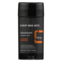 Load image into Gallery viewer, Every Man Jack - Deodorant Activated Charcoal - 1 Each - 2.7 Oz
