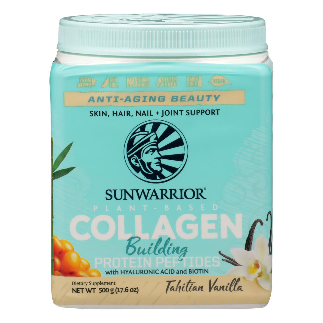 Sunwarrior - Collagen Tahitian Vanilla - 1 Each - 17.6 Oz