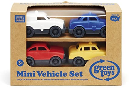 Mini Vehicle 4-Pack by Green Toys