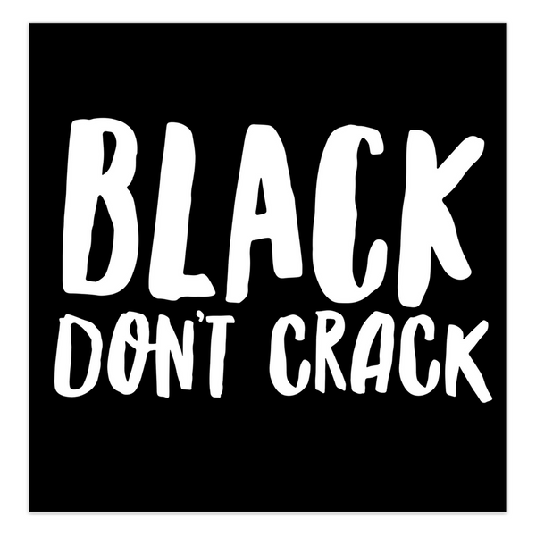 Black Don't Crack Blank Cards (5 Pack)