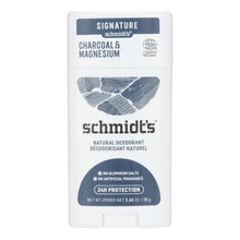 Load image into Gallery viewer, Schmidt&#39;s - Deodorant Chrcl&amp;mag Stk - 1 Each - 2.65 Oz
