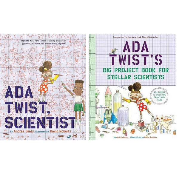 Ada Twist, Scientist & Ada Twist's Big Project Book for Stellar Scientists