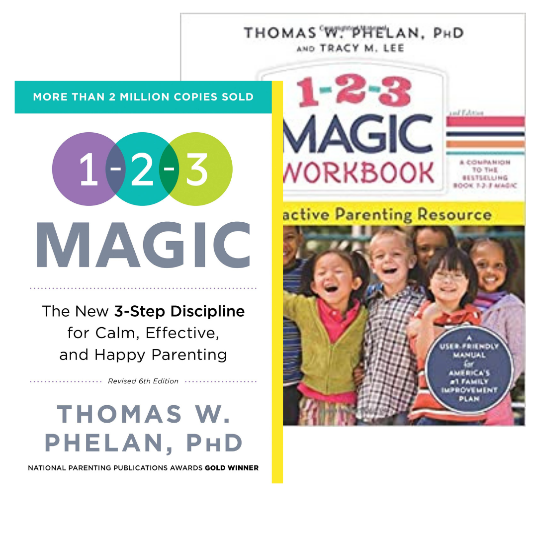 1-2-3 Magic Book & Workbook: 3-Step Discipline for Calm, Effective, and Happy Parenting by Dr. Thomas W. Phelan