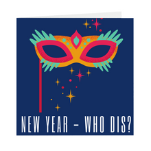 Load image into Gallery viewer, New Year Who Dis Blank Cards (Pack Of 5)
