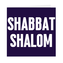 Load image into Gallery viewer, Shabbat Shalom Blank Cards (Pack Of 5)
