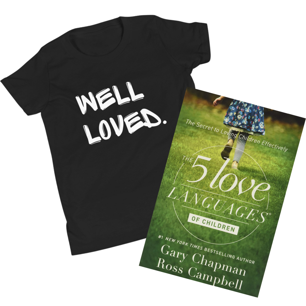 The 5 Love Languages of Children Book & Well Loved Kids Tee
