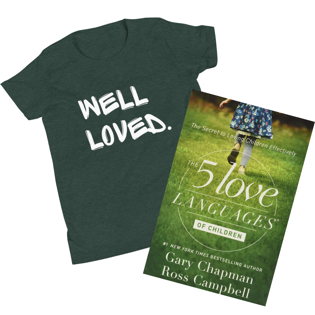 The 5 Love Languages of Children Book & Well Loved Kids Tee