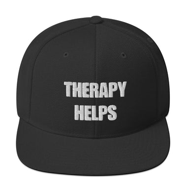 Therapy Helps Snapback Hat