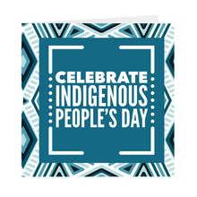 Load image into Gallery viewer, Celebrate Indigenous People&#39;s Day Blank Cards (Pack Of 5)

