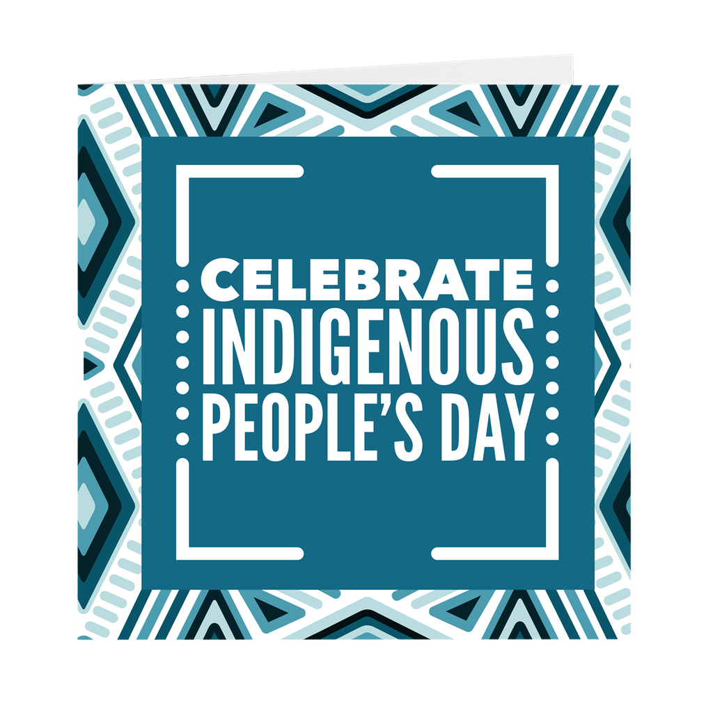 Celebrate Indigenous People's Day Blank Cards (Pack Of 5)