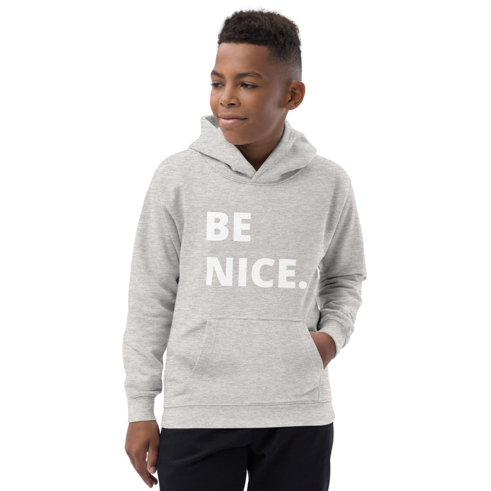 Be Nice Kid's Hoodie