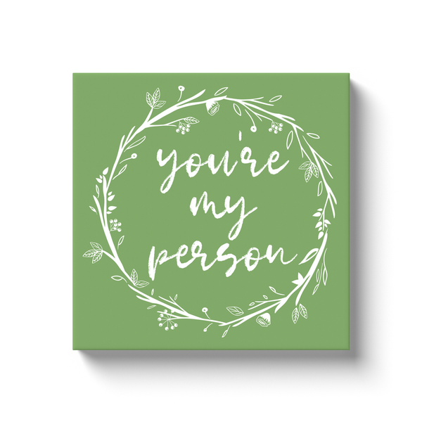 You're My Person Canvas Wall Art