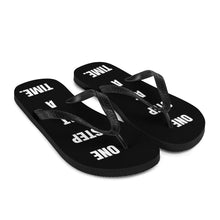 Load image into Gallery viewer, One Step At A Time Unisex Flip Flops
